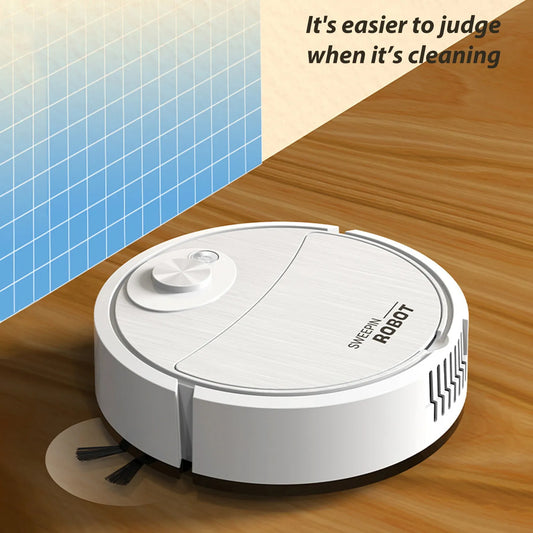 3-IN-1 Automatic Robot Vacuum Cleaner – مكنسة روبوت أوتوماتيكية 3 في 1