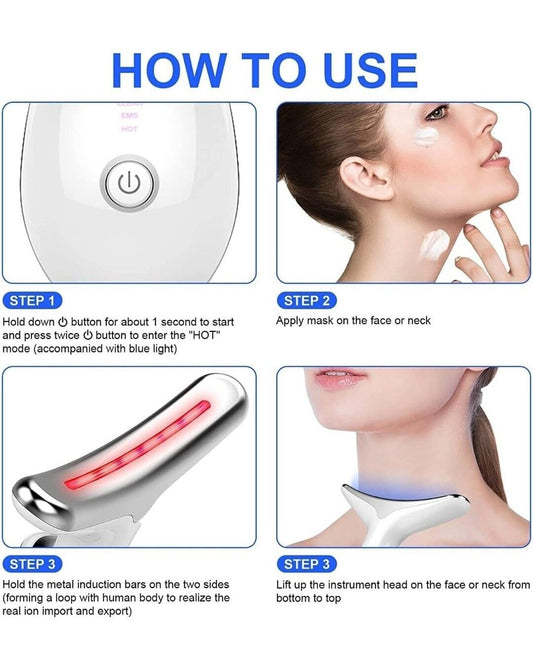 Anti Wrinkle Beauty Apparatus – Face & Neck Lifting Device - Bilighom.Store