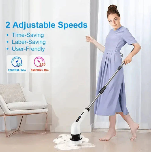 Rechargeable Electric Cleaning Brush for Home & Kitchen | فرشاة تنظيف كهربائية قابلة للشحن للمنزل والمطبخ