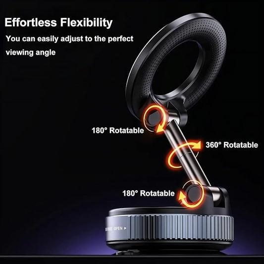 Vacuum Suction Magnetic Phone Holder